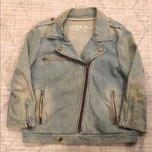 Women’s jean jacket (large)